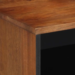 vidaXL Βάση Τηλεόρασης Καφέ 80 x 31.5 x 46 cm Μασίφ ξύλο μάνγκο