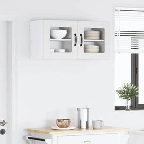 vidaXL Ραφιέρα τοίχου PORTO 2 pcs Λευκό 40 x 31 x 40 εκ.