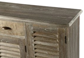 vidaXL Μπουφές 145 x 32,5 x 77 εκ. από Μασίφ Ξύλο Mindi