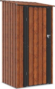 vidaXL Κηποσυνθέσεις Καφέ 103 x 86 x 200 εκ Μέταλλο