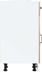 vidaXL ντουλάπι βάσης κουζίνας Lucca Δρυς τεχνίτης κατασκευασμένο ξύλο