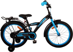 Thombike 18 Inch 24 cm Boys Coaster Brake Black/Blue