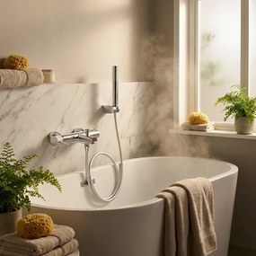 Tema Xenon 6800 – Θερμομεικτική Μπαταρία Λουτρού Χρωμέ