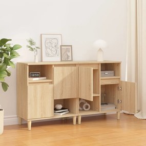 vidaXL Ντουλάπια 2 τεμ. Sonoma Δρυς 60x35x70 εκ. Επεξεργασμένο Ξύλο