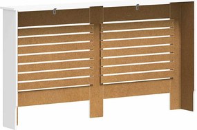 vidaXL Καλύμματα Καλοριφέρ 2 τεμ. Λευκά 152 x 19 x 81,5 εκ. από MDF