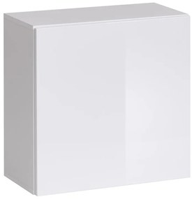 Swap Κρεμαστό Έπιπλο Τηλεόρασης Λευκό 120x30x40