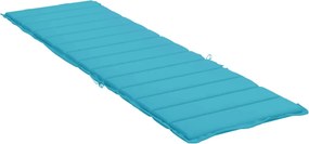 vidaXL Μαξιλάρι Ξαπλώστρας Τιρκουάζ από Ύφασμα Oxford