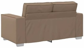 vidaXL Καναπές 120cm Καπουτσίνο ύφασμα