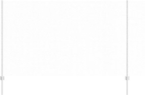 vidaXL Τεντώτο με στήριγμα Ασημί 1,4 x 100 m Ατσάλι