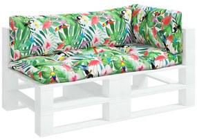 vidaXL Μαξιλάρια Παλέτας 3 τεμ. Πολύχρωμα από Ύφασμα Oxford