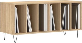 vidaXL Έπιπλο Δίσκων Sonoma Δρυς 100x38x48 εκ. από Επεξεργασμένο Ξύλο
