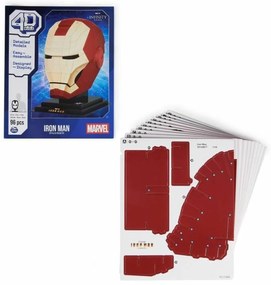 Παιχνίδι Kατασκευή Marvel Iron Man 96 Τεμάχια 24,6 x 19 x 30 cm Πολύχρωμο