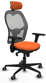 Καρέκλα γραφείου με κεφαλάρι Jorquera Piqueras y Crespo 3D036G2 Πορτοκαλί