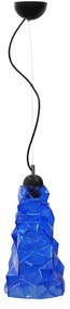 Φωτιστικό Οροφής GL-5030/18 1/L 02-0221 Blue Ice Heronia Κρύσταλλο,Μέταλλο