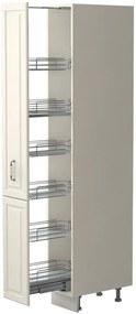 Επιδαπέδιο ντουλάπι ψηλό Toscana K21-30-1KZ-Ivory - 30.00Χ60.00Χ216.00cm