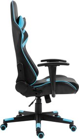 BF9050 Gaming Πολυθρόνα Γραφείου, Ανάκλιση Πλάτης έως 90°, Pu Μαύρο - Μπλε   1τμχ