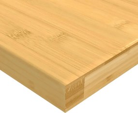 vidaXL Ράφι Τοίχου 80x20x2,5 εκ. από Μπαμπού