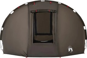 vidaXL Σκηνή Ψαρέματος 5 Ατόμου Αδιάβροχη Καφέ