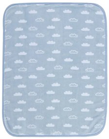 Βρεφική Κουβέρτα Κούνιας Clouds Blue 100x140 Nef-Nef Homeware