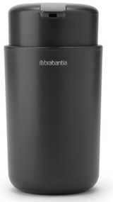 Διανομέας υγρού σαπουνιού Brabantia ReNew 1003133, 250ml, Αντιολισθητική βάση, Χωρίς σταγόνες, Σκούρο γκρι