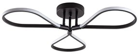 Φωτιστικό Οροφής - Πλαφονιέρα Damla 119FRS1521 68x68x14cm Led 11W 3000K Black Opviq
