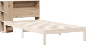 vidaXL Κεφαλάρι με Αποθ. Χώρο 75 εκ. από Μασίφ Ξύλο Πεύκου