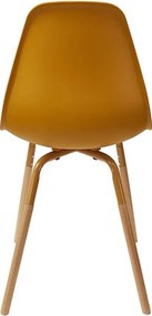 ΚΑΡΈΚΛΕΣ &amp; ΠΟΛΥΘΡΌΝΕΣ SCANDINAVIAN CHAIR PP PHENIX MUSTARD HD7612
