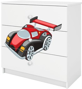 Συρταριέρα Babydreams Cartoon-Leuko-Auto