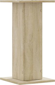 vidaXL Βάσεις Φυτών 2 Τεμ. Sonoma Δρυς 30x30x60 εκ. Επεξεργασμένο Ξύλο