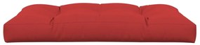 vidaXL Μαξιλάρι Καναπέ Παλέτας Κόκκινο 120 x 80 x 12 εκ. Υφασμάτινο