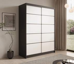 Ντουλάπα Naldo 150 συρόμενη -Mauro-Leuko