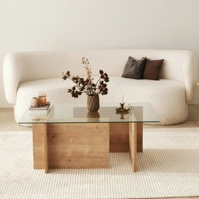 Coffee Table Escape - Sapphire Oak Sapphire Oak