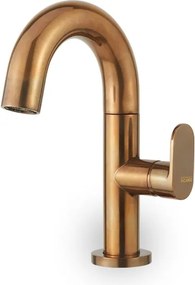 Armando Vicario Slim Natural Brass 500010 – Μπαταρία νιπτήρα ψηλή