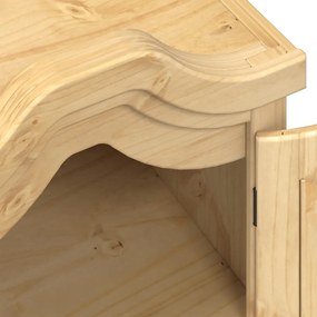 vidaXL Ντουλάπα Corona 55x52x170 εκ. από Μασίφ Ξύλο Πεύκου