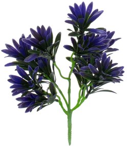 Διακοσμητικό Μπουκέτο Purple Maki 78282 28cm Purple GloboStar Plastic, Fabric