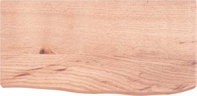 vidaXL Πάγκος Μπάνιου Αν. Καφέ 60x30x(2-6) εκ. Επεξεργ. Μασίφ Ξύλο