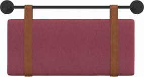 vidaXL Κρεμαστό Κεφαλάρι Κόκκινο Αντίκα PU