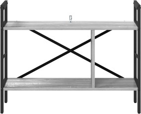 vidaXL Ράφι Βιβλίων 3 επιπέδων 75 x 30 x 58,5 εκ. Επεξεργασμένο Ξύλο