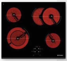 Pyramis PHC61611BFB Κεραμική Εστία Αφής Μπιζουτέ (174020070)(Made in GREECE)