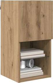 vidaXL Τοίχου ντουλάπες τηλεόρασης 2 pcs Artisan Oak