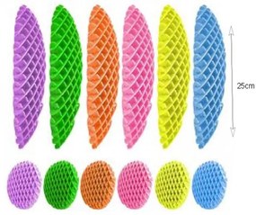 Πλαστικό παιχνίδι αντιστρές 12τμχ - Antistress plastic toy 12pcs