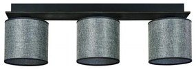 Arkolight Μοντέρνο Φωτιστικό Οροφής Τρίφωτο Μ70xY20cm Καφέ-Γκρι 3420-4/3
