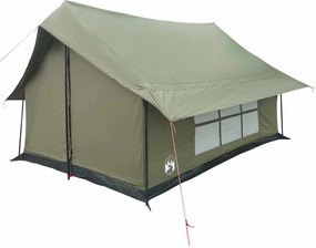 vidaXL Καταφύγιο Τέντας Στρατιωτικό Πράσινο 340 x 246 x 210 εκ.
