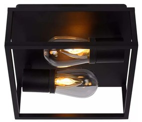 Φωτιστικό Οροφής Lucide 27100-02-30 CARLYN Μαύρο Ματ (Black Mat)
