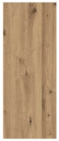vidaXL Βιβλιοθήκη Αρτισιανή Δρυς 40x30x77 εκ. από Επεξεργασμένο Ξύλο