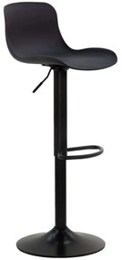 Σκαμπό Μπαρ Walden 127-000087 40x43x80/100cm Black