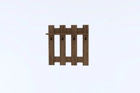 Κρεμάστρα Τοίχου Καρυδία CARINA 70x18x70