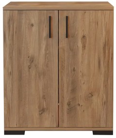 Ντουλάπι Yven pakoworld oak μελαμίνης 65x32x83εκ