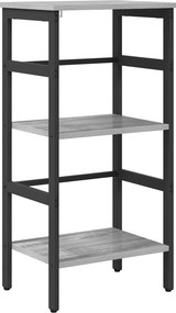 vidaXL Ράφι Βιβλίων 2 επιπέδων 40 x 29,5 x 81 εκ Επεξεργασμένο Ξύλο