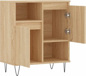 vidaXL Συρταριέρα Sonoma Δρυς 60x35x70 εκ. Επεξεργασμένο Ξύλο